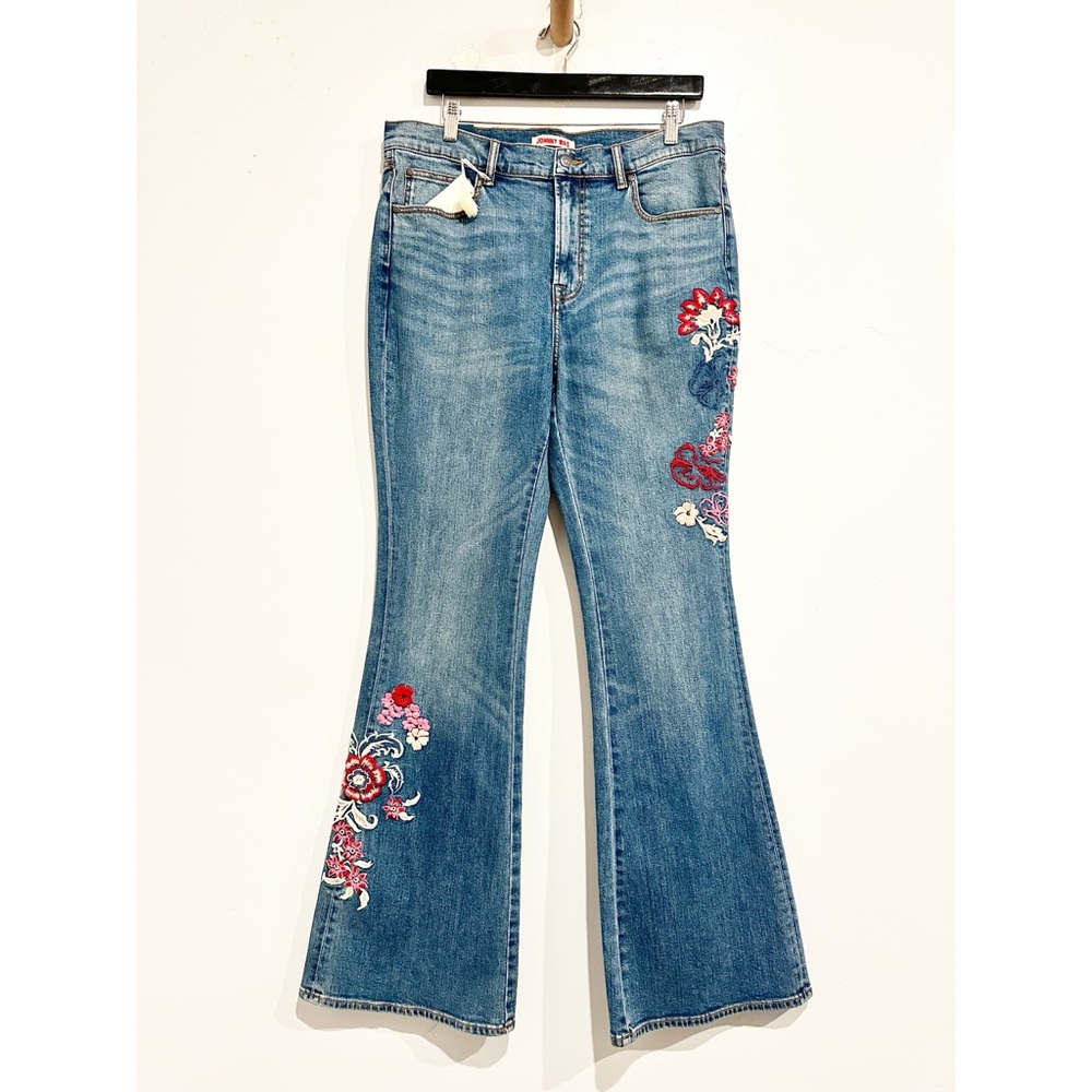 NWT Johnny Was The High Rise Flare Jean in Farida Size 32 - Picture 6 of 16